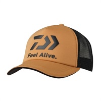 FeelAlive．ソフトハーフメッシュキャップ(ベージュ)